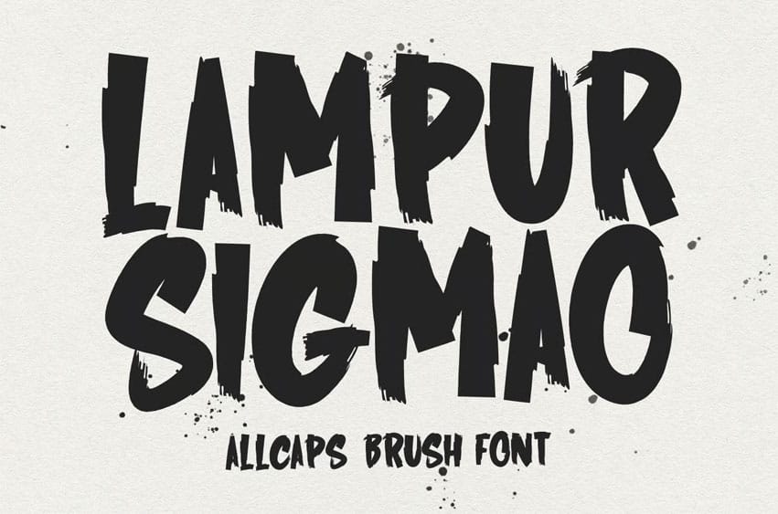 Lampur Sigmao Font