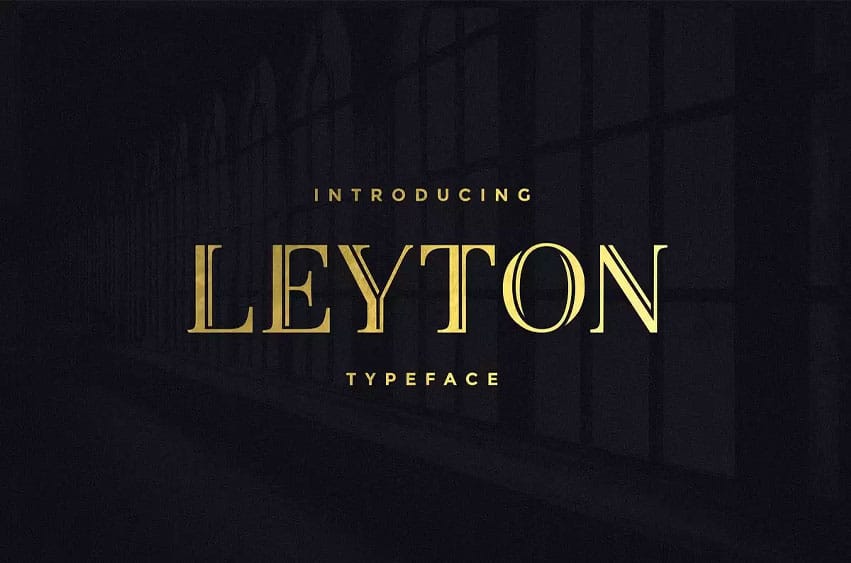 Leyton Font