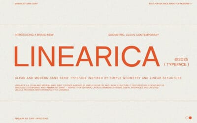 Linearica Regular Font