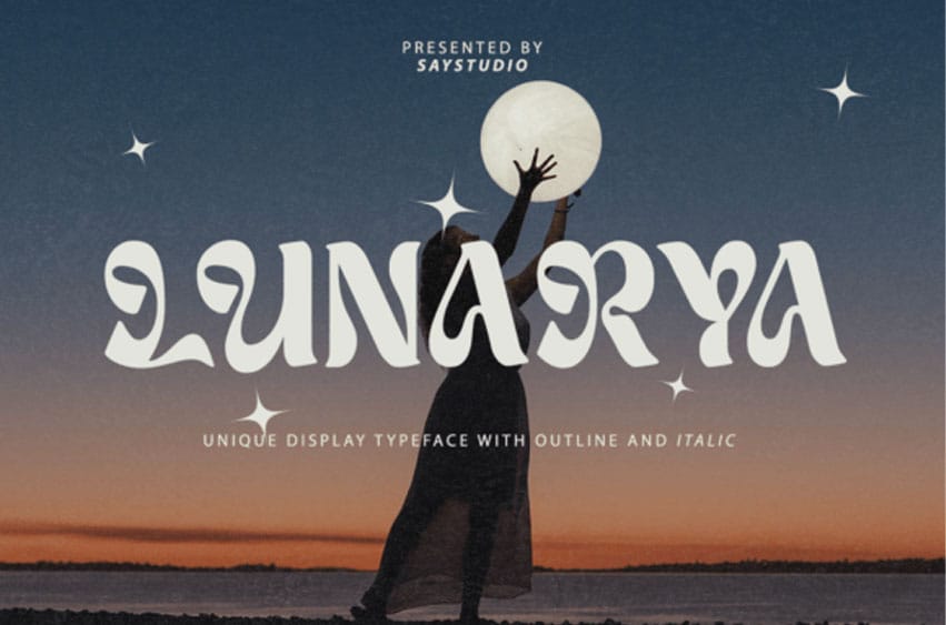 Lunarya Font