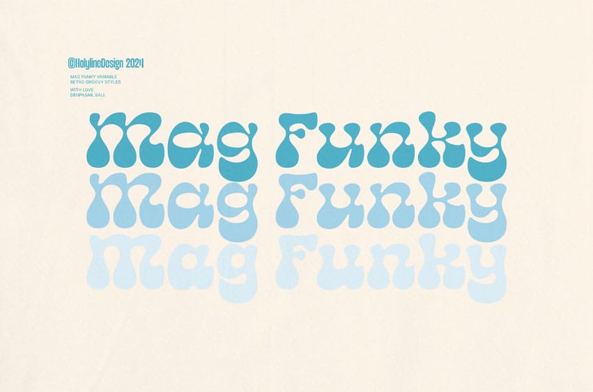 Mag Funky Font