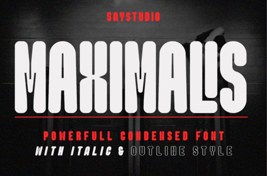 Maximalis Font