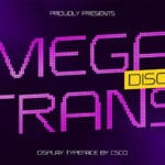 Megatrans Disco Font