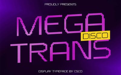 Megatrans Disco Font