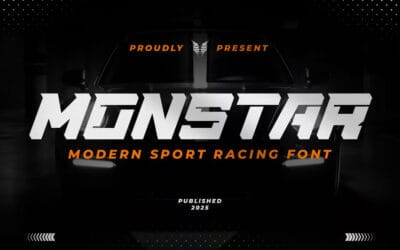 Monstar Racing Font