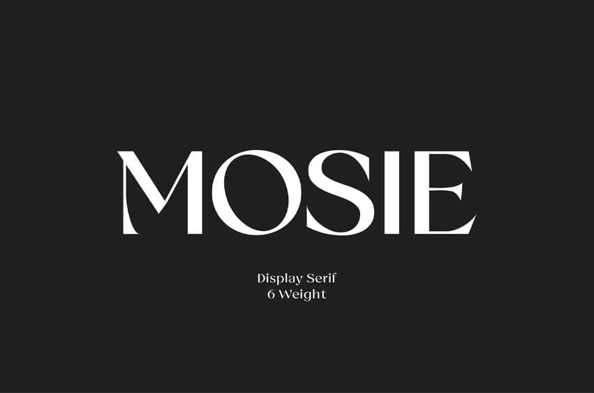 Mosie Font