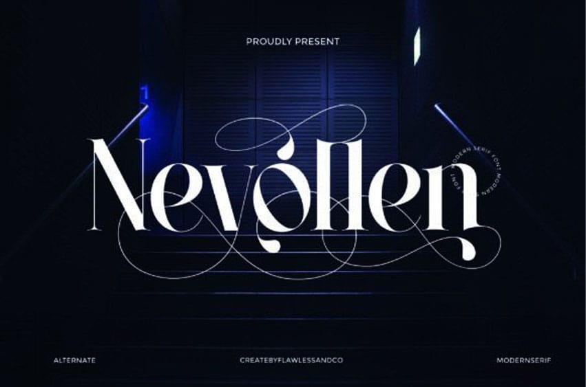 Nevollen Font