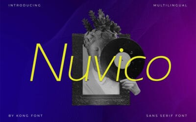 Nuvico Font