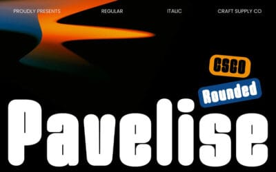 Pavelise Rounded Font