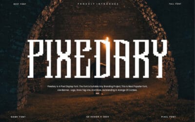 Pixedary Font