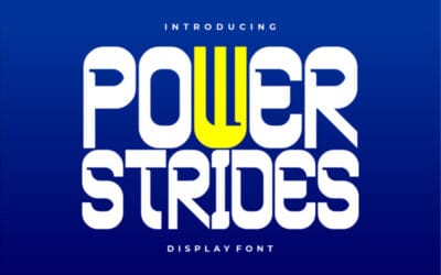 Power Strides Font