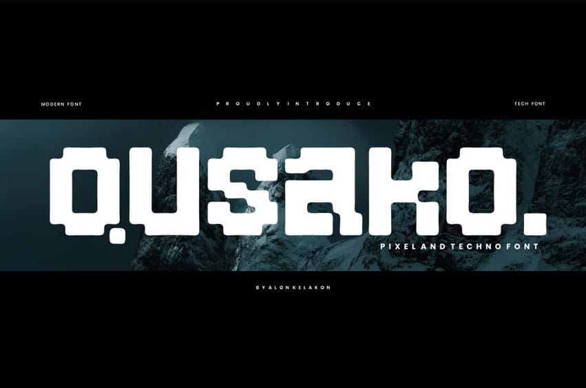 Qusako Font