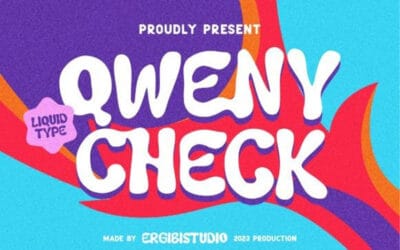 Qweny Check Font