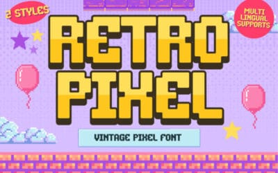 Retro Pixel Font