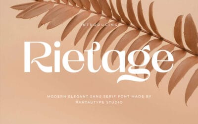 Rietage Font