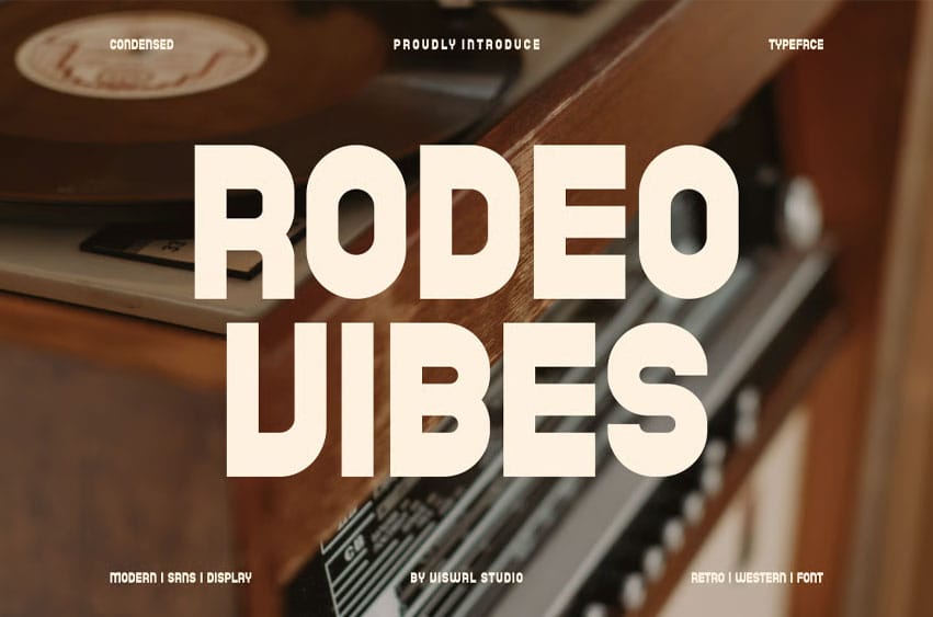 Rodeo Vibes Font