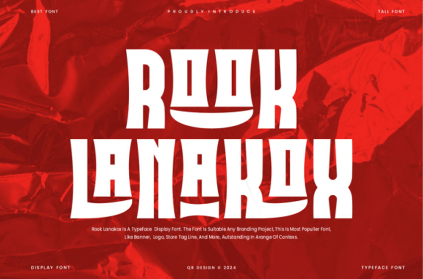 Rook Lanakox Font