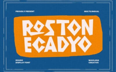 Roston Ecadyo Font