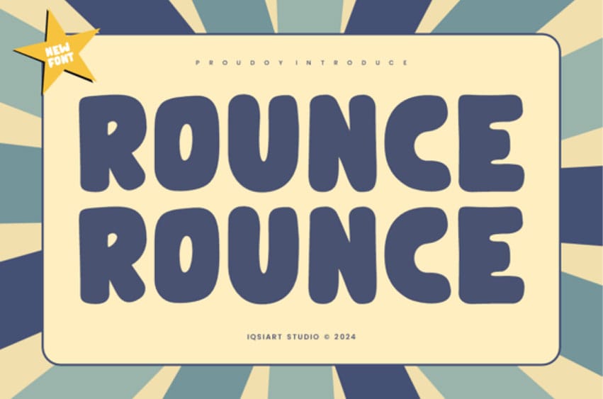 Rounce Font