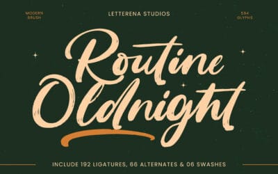 Routine Oldnight Font