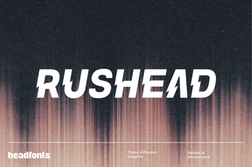 Rushead Font