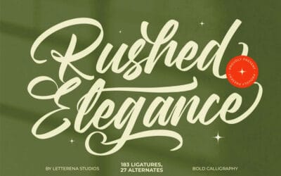 Rushed Elegance Font