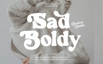 SadBoldy Font