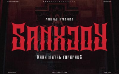 Sanxjoy Font