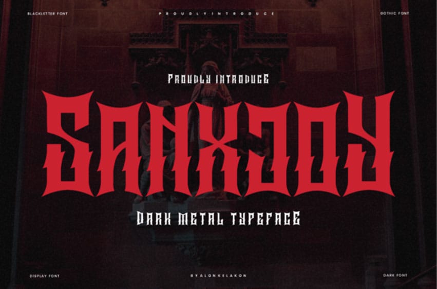 Sanxjoy Font