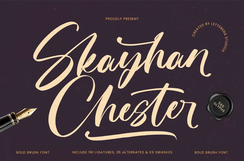 Skayhan Chester Font