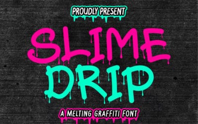 Slime Drip Font