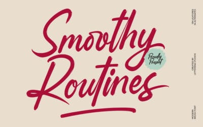 Smoothy Routines Font