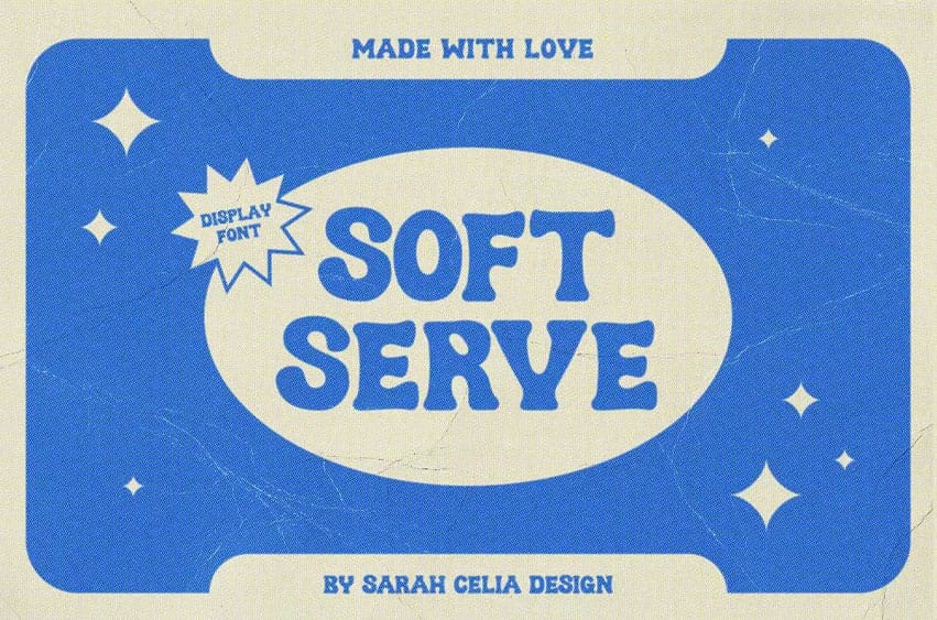 Soft Serve Font