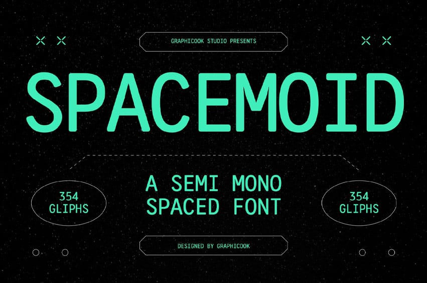 Spacemoid Font