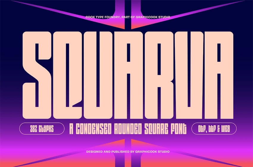 Squarva Font