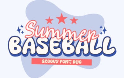 Summer Baseball Font