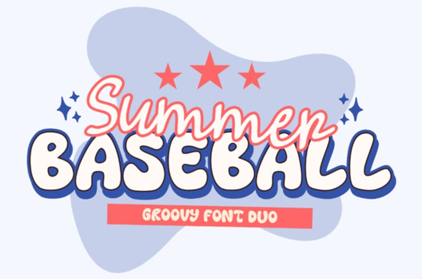 Summer Baseball Font
