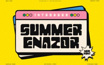 Summer Enazor Font