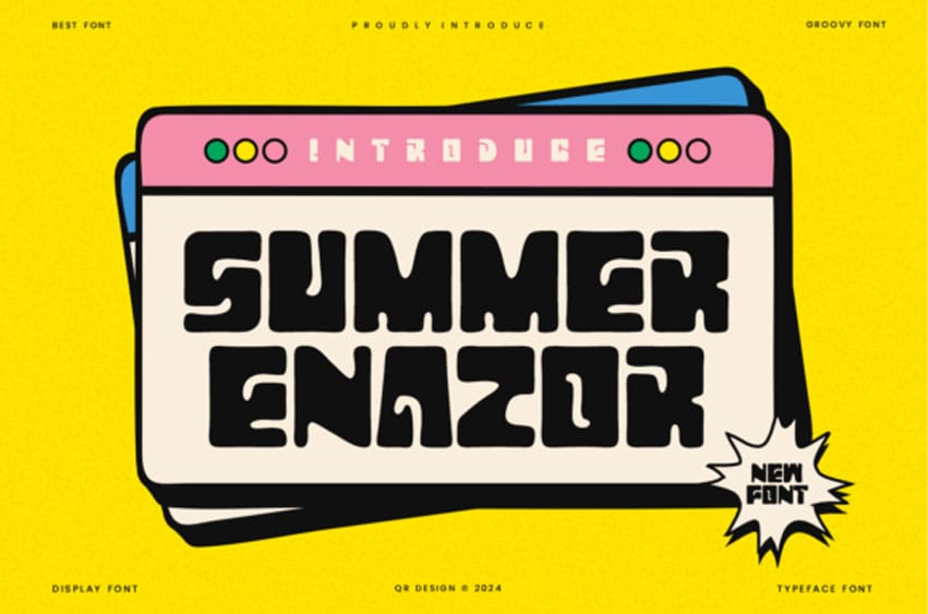 Summer Enazor Font
