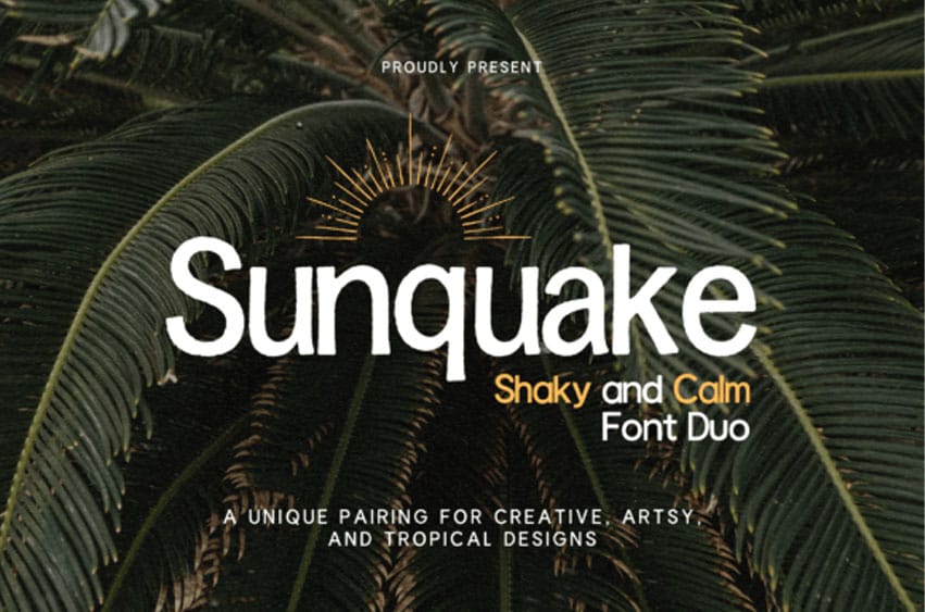 Sunquake Font