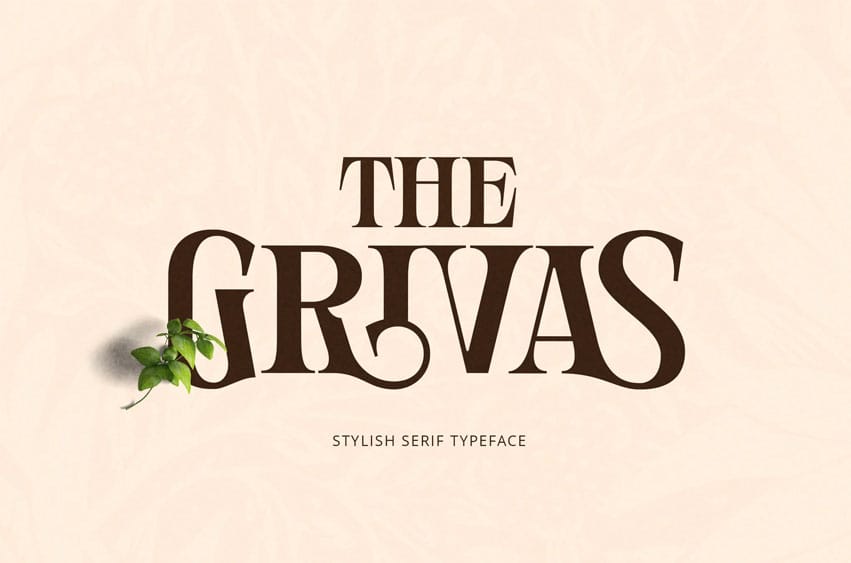 The Grivas Font