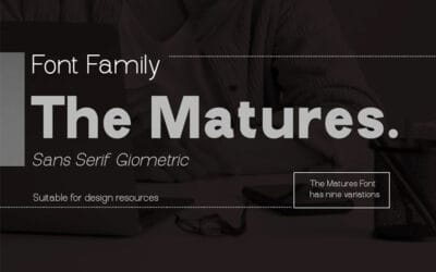 The Matures Font