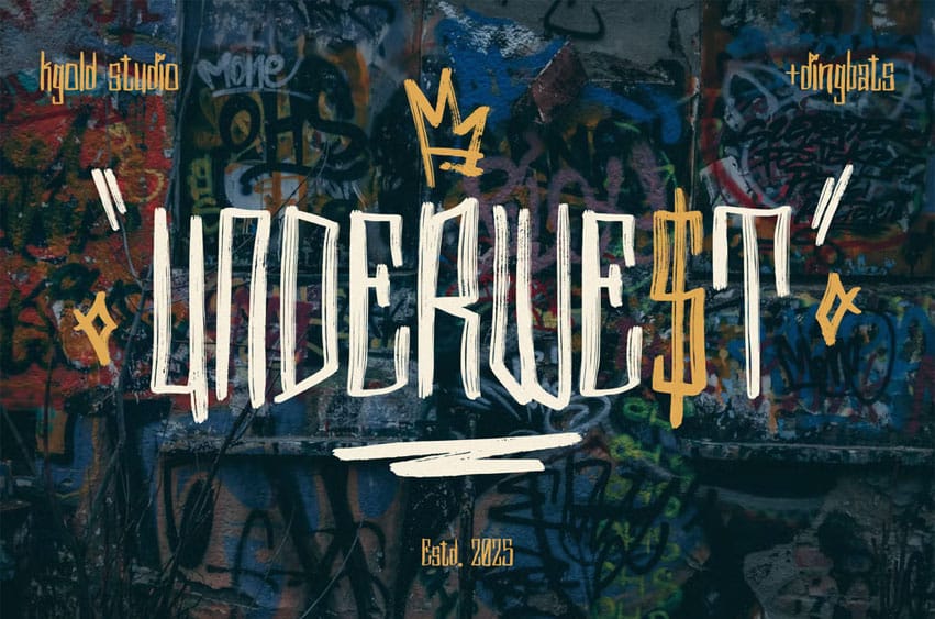 Underwest Font