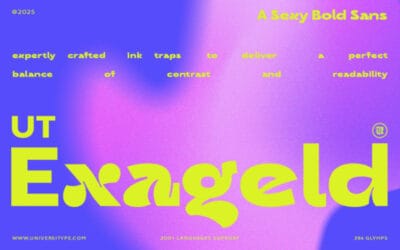Ut Exageld Font