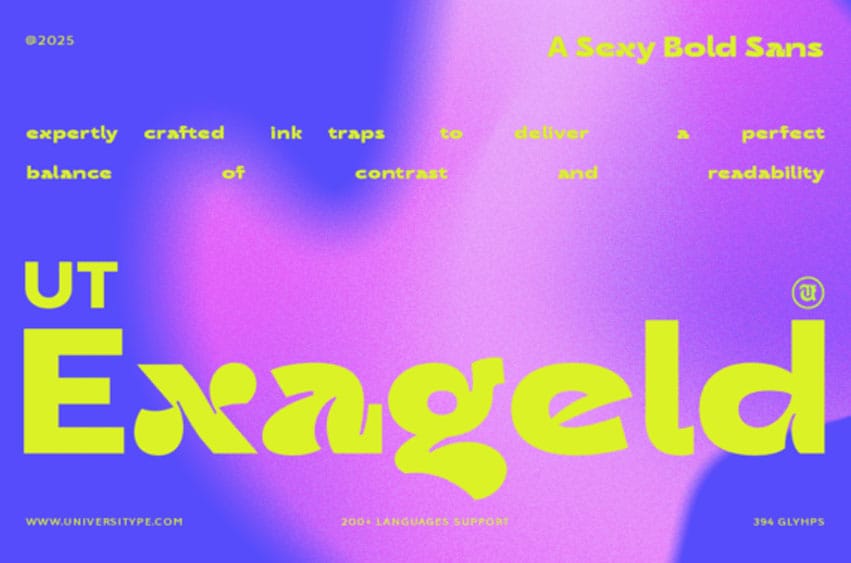 Ut Exageld Font