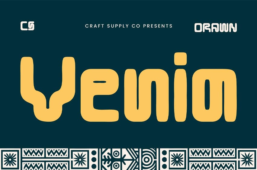 Venia Drawn Font