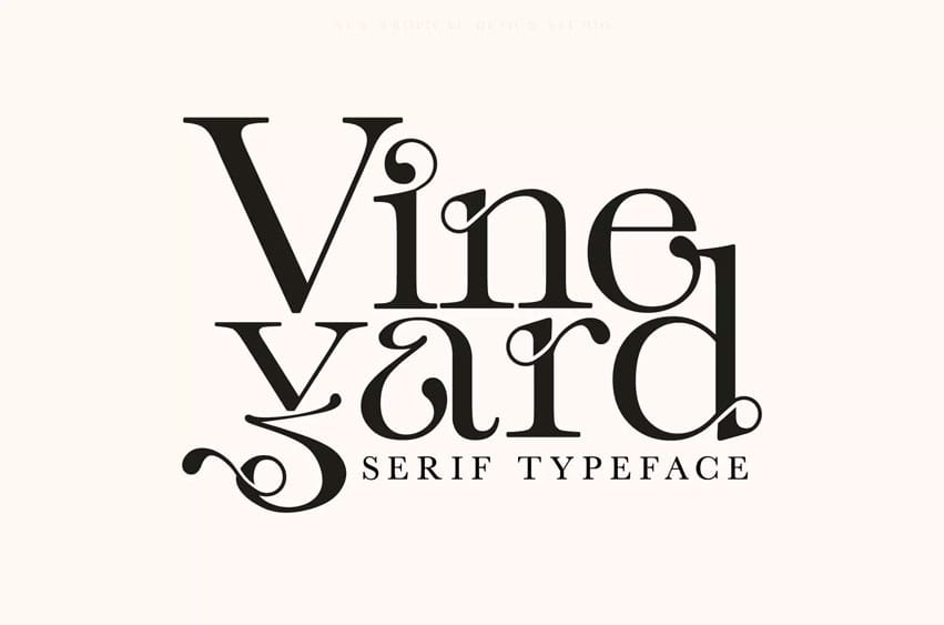 Vineyard Font