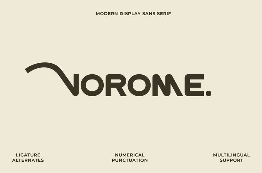 Vorome Font