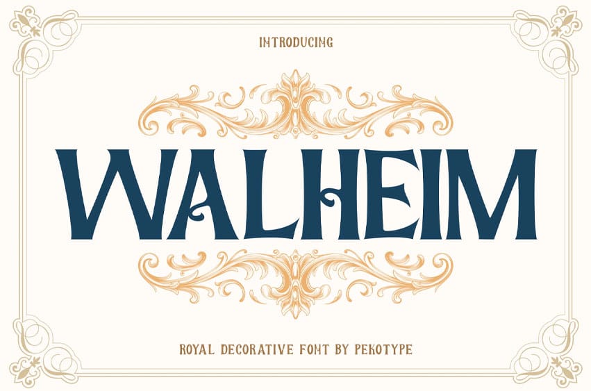 Walheim Font
