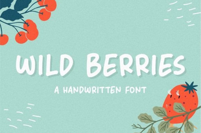 Wild Berries Font